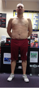 Gaz Kay before training